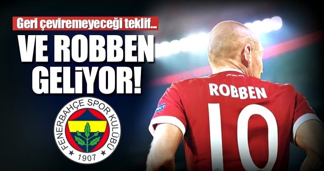 Fenerbahçe'de transfer harekatı! Robben ile görüşmeler başlıyor