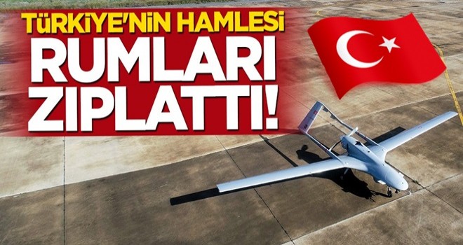 KKTC’de göreve başlayan İHA’lar Rumları rahatsız etti!