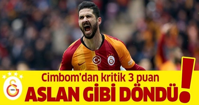 Galatasaray 'Yarışta ben de varım' dedi!