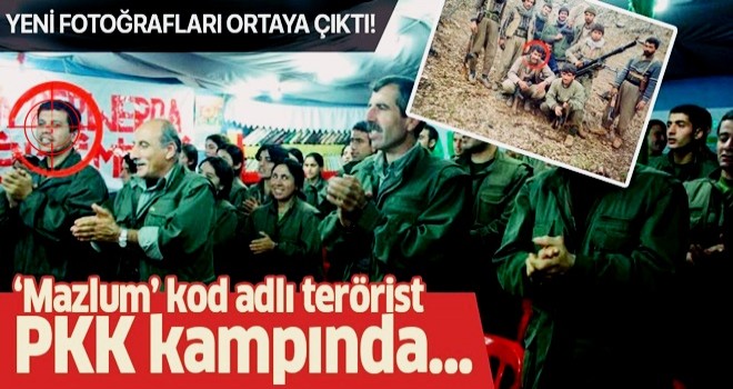 “Mazlum Kobani” kod adlı terörist 'Şahin Cilo'nun PKK kampından yeni fotoğrafları ortaya çıktı .