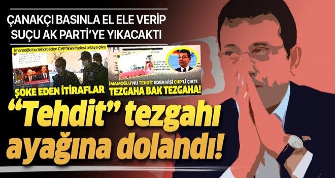 ekrem'in "tehdit" tezgahı ayağına dolandı! AK Parti'ye yıkmak istedi ama...