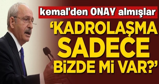 Kılıçdaroğlu'ndan skandal savunma! 'Aile kadrolaşması sadece bizde mi var?'