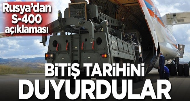 Rusya'dan S-400 açıklaması