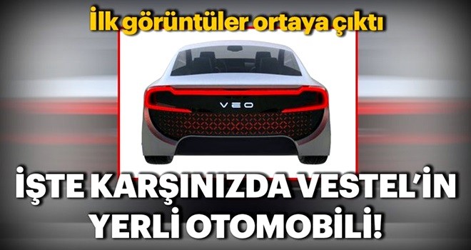 Vestel'in elektrikli otomobili: VEO