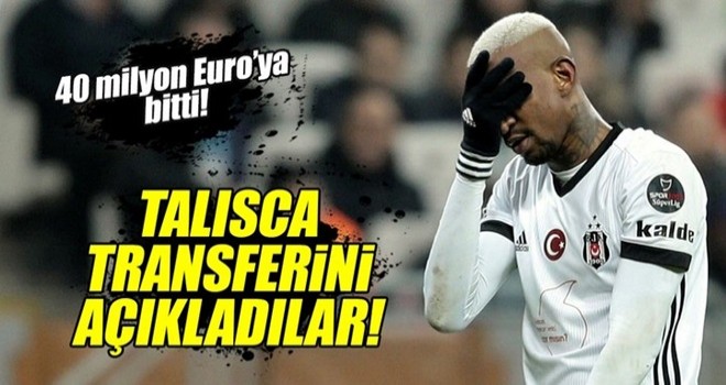 Talisca transferini açıkladılar! Bitti...