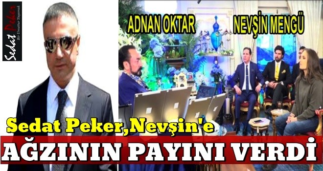 ''Nevşin Mengü Adnan Oktar'ın Karşısında Gelinlik Kız Gibiydi!''