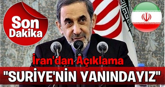 İran: Suriye'nin yanında yer alırız