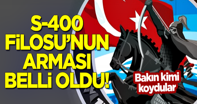 1'inci S-400 Filosu'nun arması belli oldu! Bakın kimi koydular