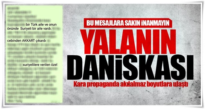 'Suriyeli' kara propagandasında yalanın sınırları zorlanıyor!