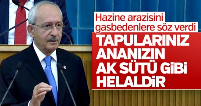 Kılıçdaroğlu tapusuz evlere tapu sözü verdi