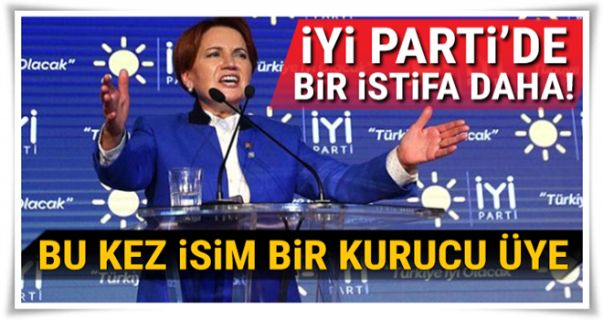 İYİ Parti'de art arda iki istifa