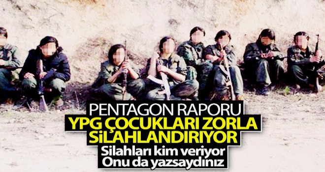 Pentagon: YPG çocukları zorla silah altına alıyor