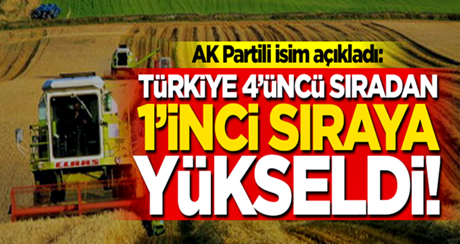 AK Partili Cevdet Yılmaz duyurdu: Türkiye 4. sıradan 1. sıraya yükseldi