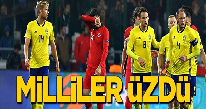 Milli Takım üzdü!