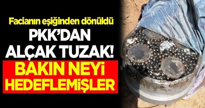 Facianın eşiğinden dönüldü! PKK'dan alçak tuzak