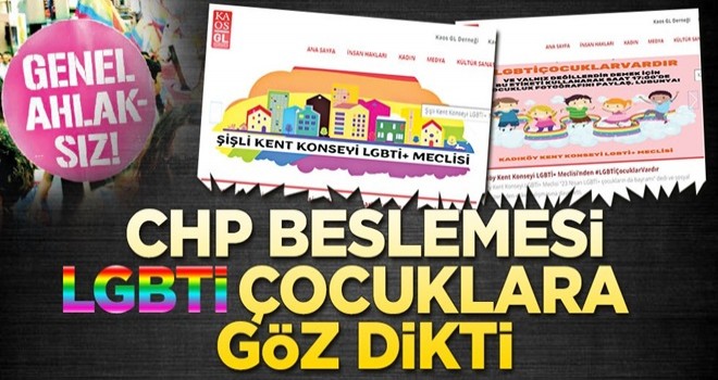 CHP beslemesi LGBTİ çocuklara göz dikti