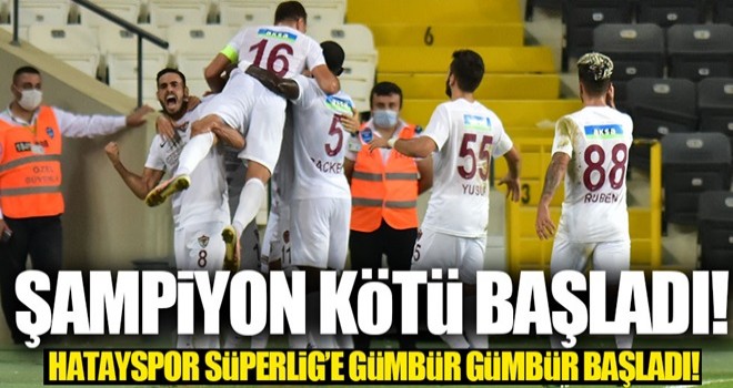 Son şampiyon sıkıntılı başladı!