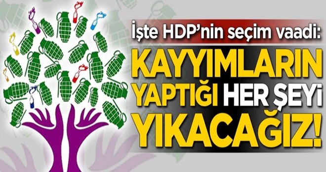 İşte HDP’nin seçim vaadi: Kayyımların yaptığı her şeyi yıkacağız