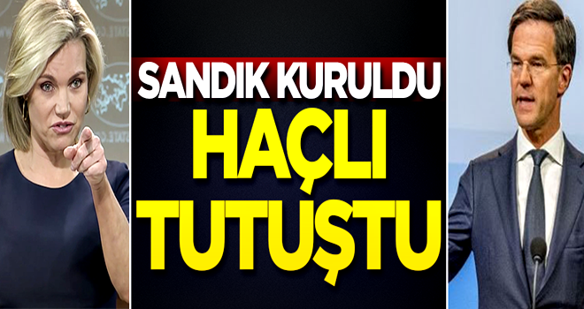 Sandık kuruldu, haçlı tutuştu!