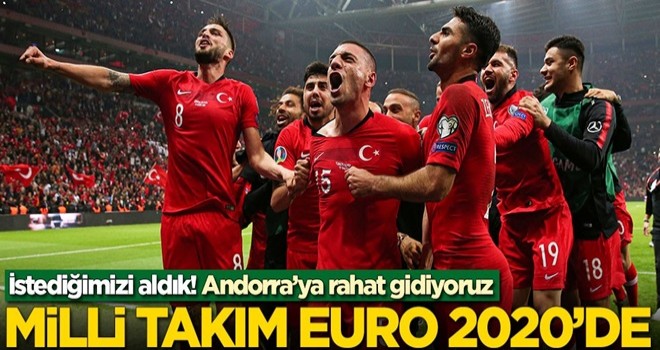 Türkiye, EURO 2020 finallerinde!