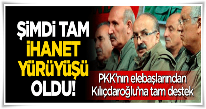 Şimdi tam ihanet yürüyüşü oldu!