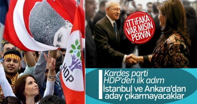 HDP Ankara ve İstanbul'dan aday çıkarmayacak