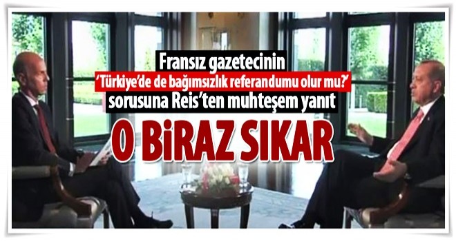 O Biraz sıkar !