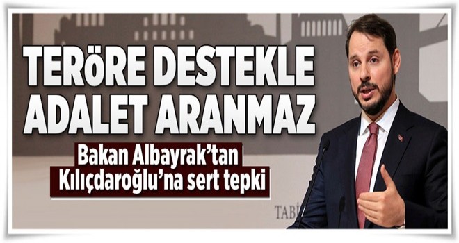 Bakan Albayrak'tan Kılıçdaroğlu'na tepki! .