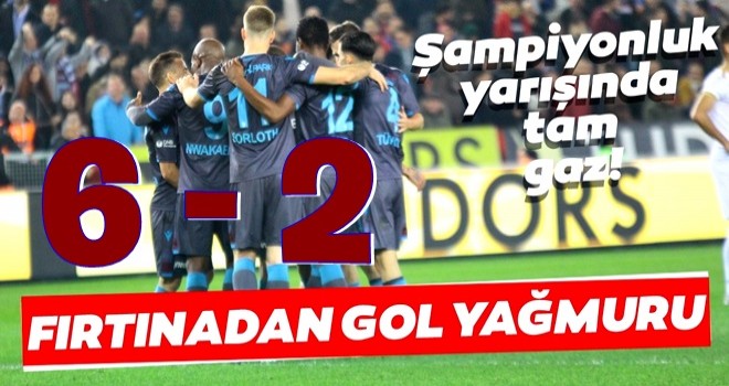 Trabzonspor, Kayserispor'u farklı geçti