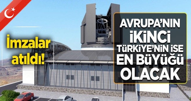 Avrupa’nın ikinci, Türkiye’nin ise en büyüğü olacak... İmzalar atıldı!