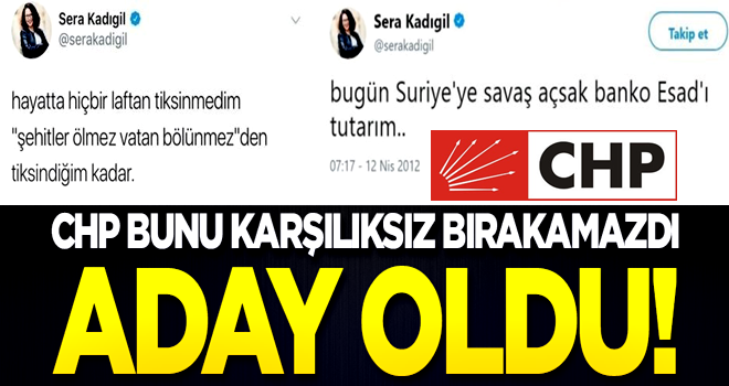 Şehitlere hakaret etmişti... CHP'den aday adayı!