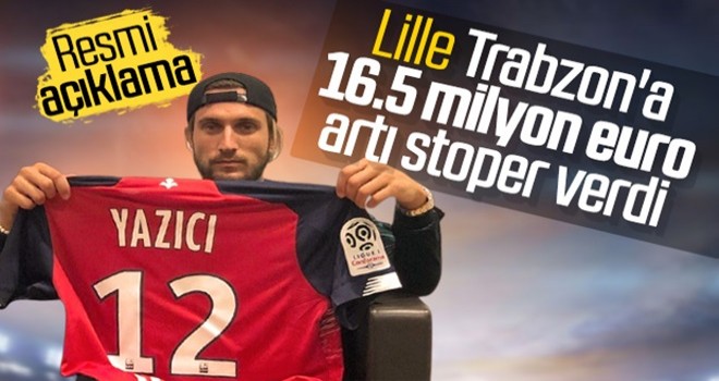 Yusuf Yazıcı resmen Lille'de