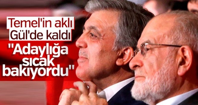 Karamollaoğlu, Abdullah Gül'e teklif sürecini anlattı