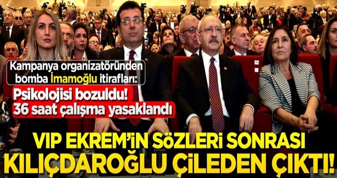 İmamoğlu'nun skandal sözlerinden sonra Kılıçdaroğlu çileden çıktı!