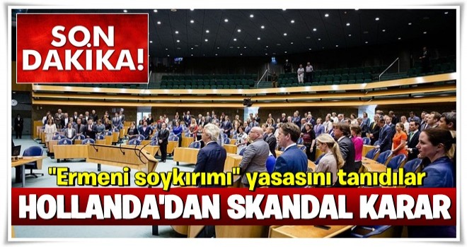 Hollanda skandal yasa tasarısını onayladı