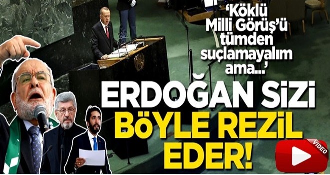 "Erdoğan sizi böyle rezil eder"