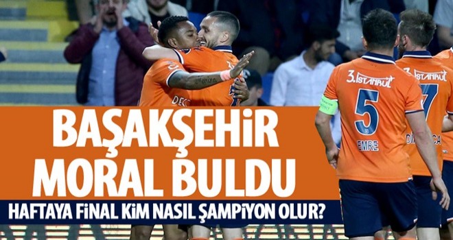 Başakşehir, Galatasaray maçı öncesi moral buldu