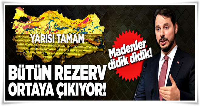 Haritanın yarısı tamam! .