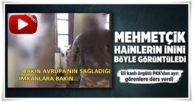 Mehmetçik Bülbül’de terör örgütü YPG'nin karargahına girdi.