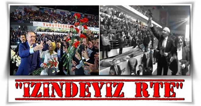 CHP kurultayında tanıdık pozlar