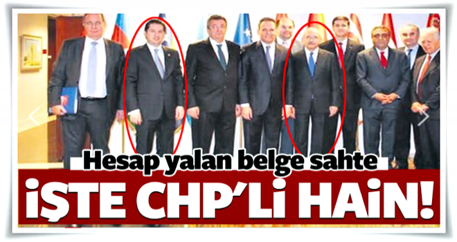 Hesap yalan belge sahte!