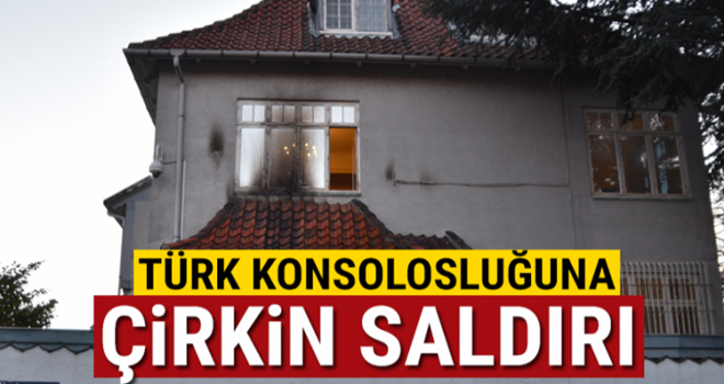 Türkiye'nin Danimarka Büyükelçiliğine saldırı