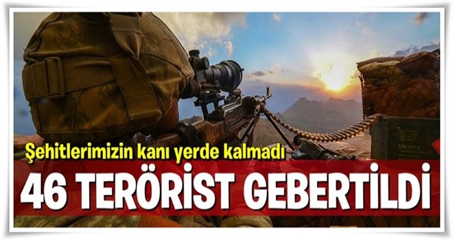 Şehitlerimizin kanı yerde kalmadı