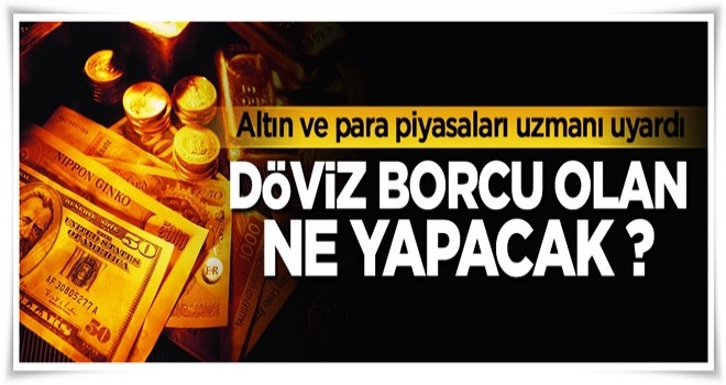 Döviz borcu olan ne yapacak ?