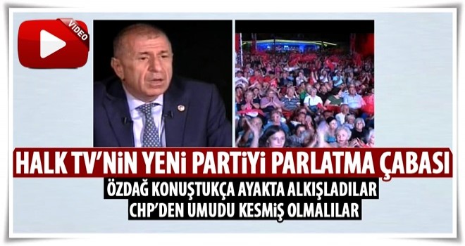 Halk Tv'de yeni parti propagandası