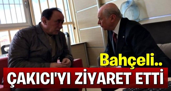 Devlet Bahçeli Alaattin Çakıcı'yla görüştü