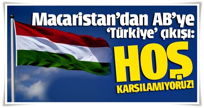 AB'ye Macaristan'dan sert sözler: Hoş karşılamıyoruz