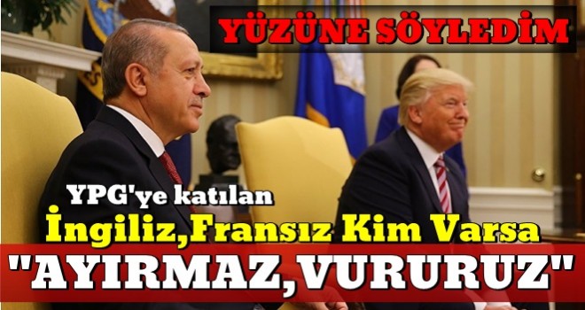 Cumhurbaşkanı Erdoğan'dan terörle mücadele vurgusu