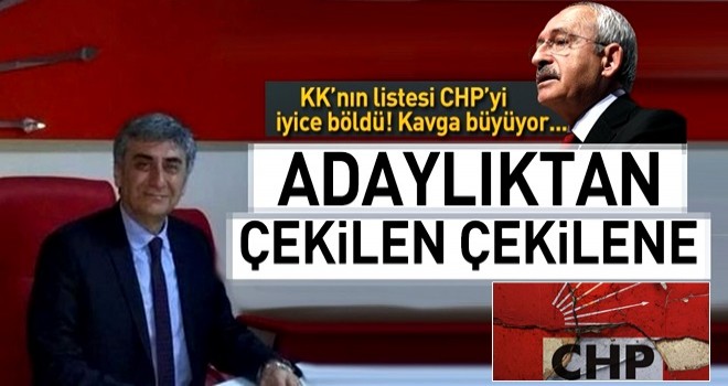 CHP'li milletvekili adayı Hasan Ramiz Parlar adaylıktan çekildi .