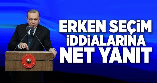 Cumhurbaşkanı seçimlerin 2019'da olacağını açıkladı